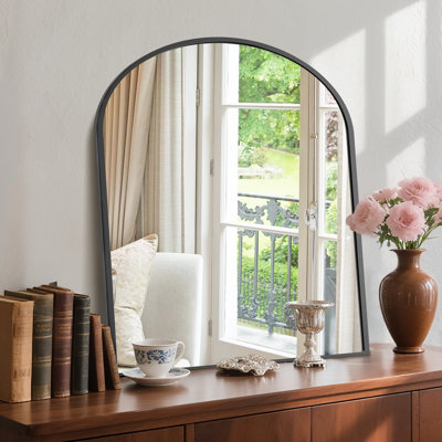 Dochas Aluminum Arch Mirror