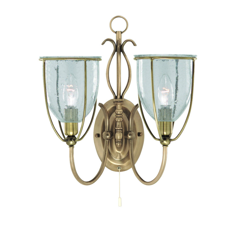 Dannemora Mild Steel Candle Wall Light