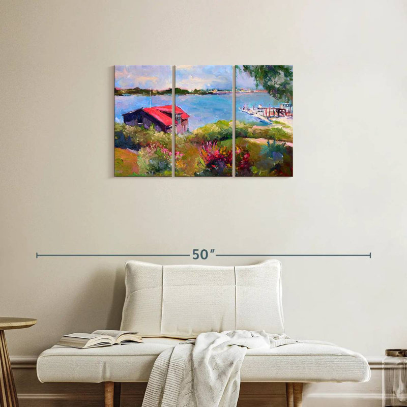 Lilie Reservoir, 20" H x 33" W