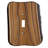 Rustic 1-Gang Toggle Light Switch Wall Plate-10655906