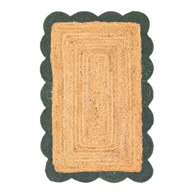 Cosner Hand Braided Area Rug