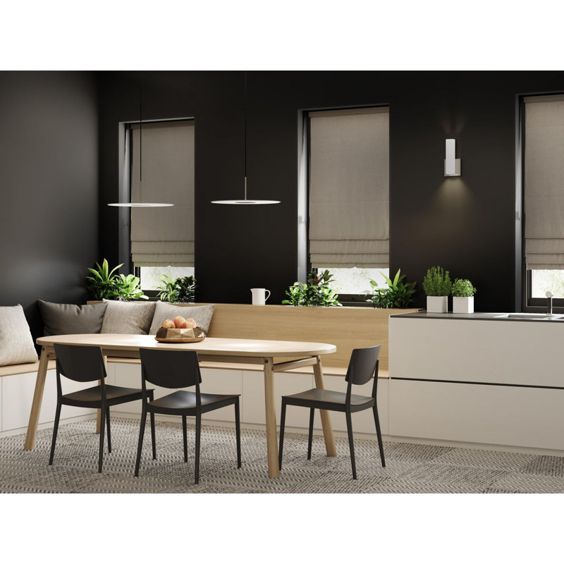 Mcduff 1 - Light LED Unique/Statement Pendant, Brushed Nickel