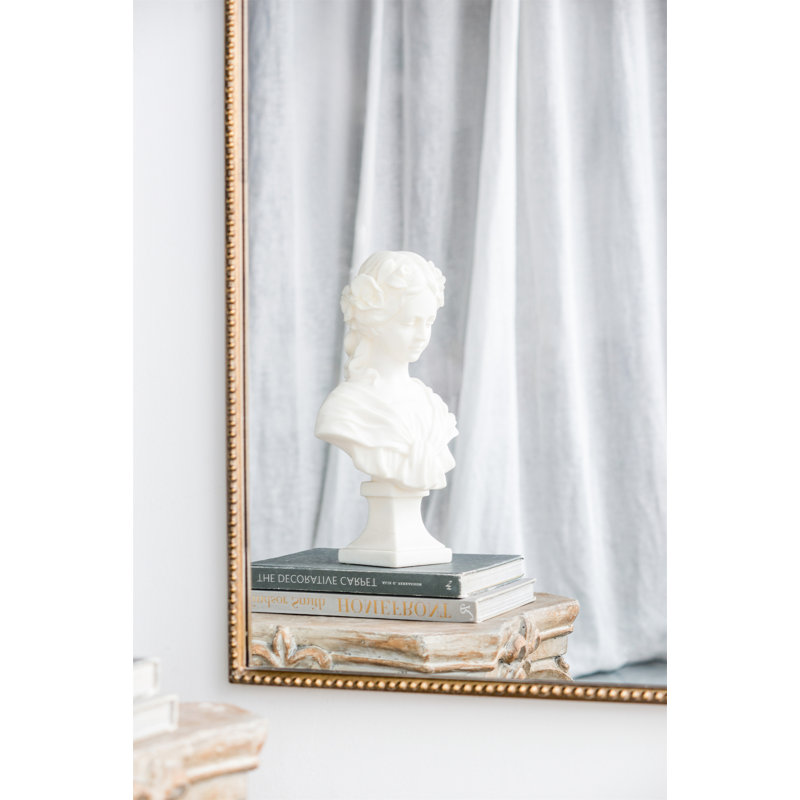 24" X 42" Gold Arch Mirror, Gold, 41.7" x 24"
