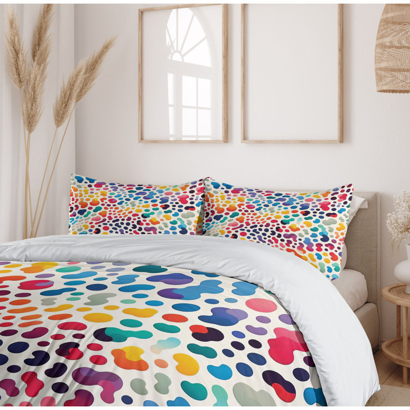 Leopard Print Duvet Cover, Queen Duvet Cover + 2 Standard Shams