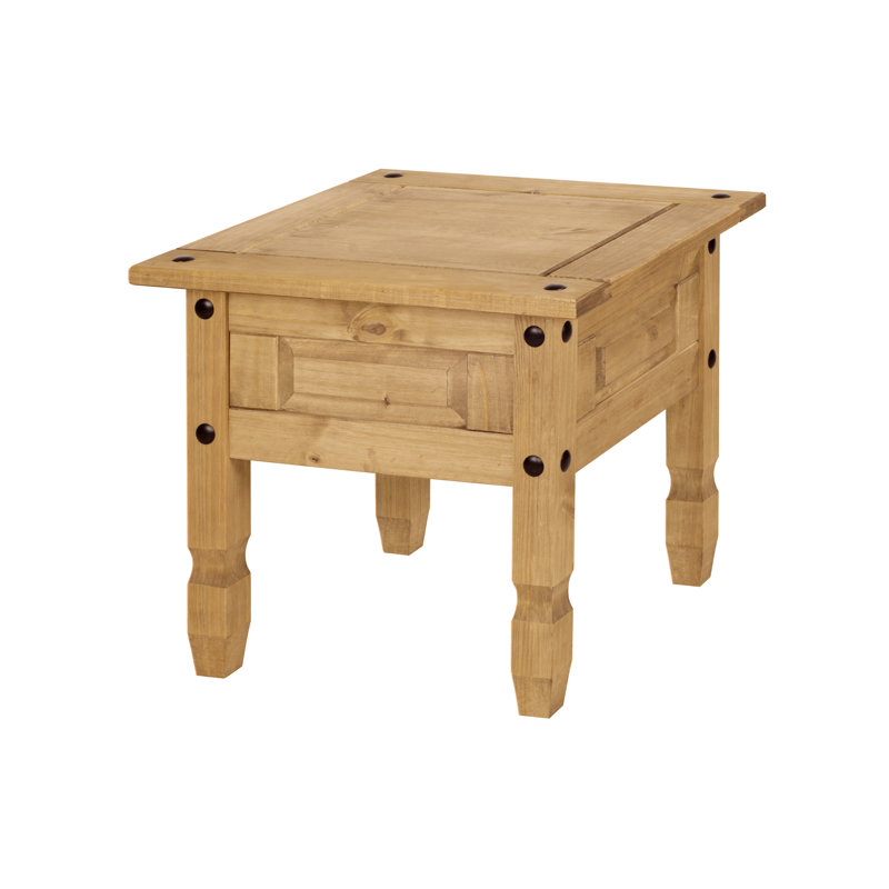 Katya Solid Wood End Table