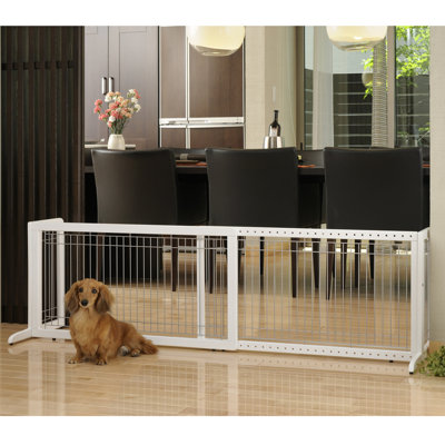 Barrière pour animaux autoportante