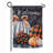 Elegant Pattern Pumpkins Garden Suede Flag, Sassafras Mat, And Mat Frame, Set Of 3