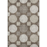 Premium Machine Washable Prisco Brown Rug