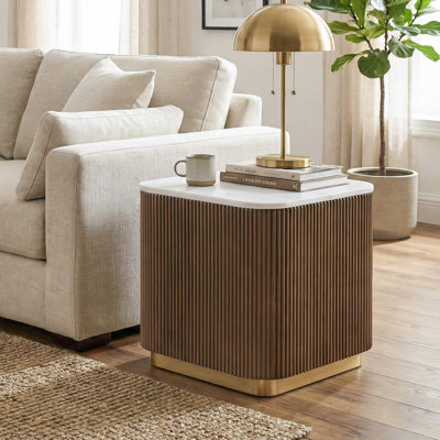 Table de bout contemporaine 1pc