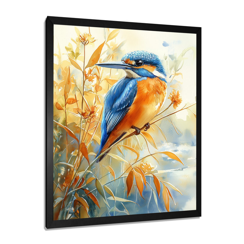 Shae - Animals Wall Art Prints, Black, 20" H x 12" W, Reproduction encadrée d'une seule photo