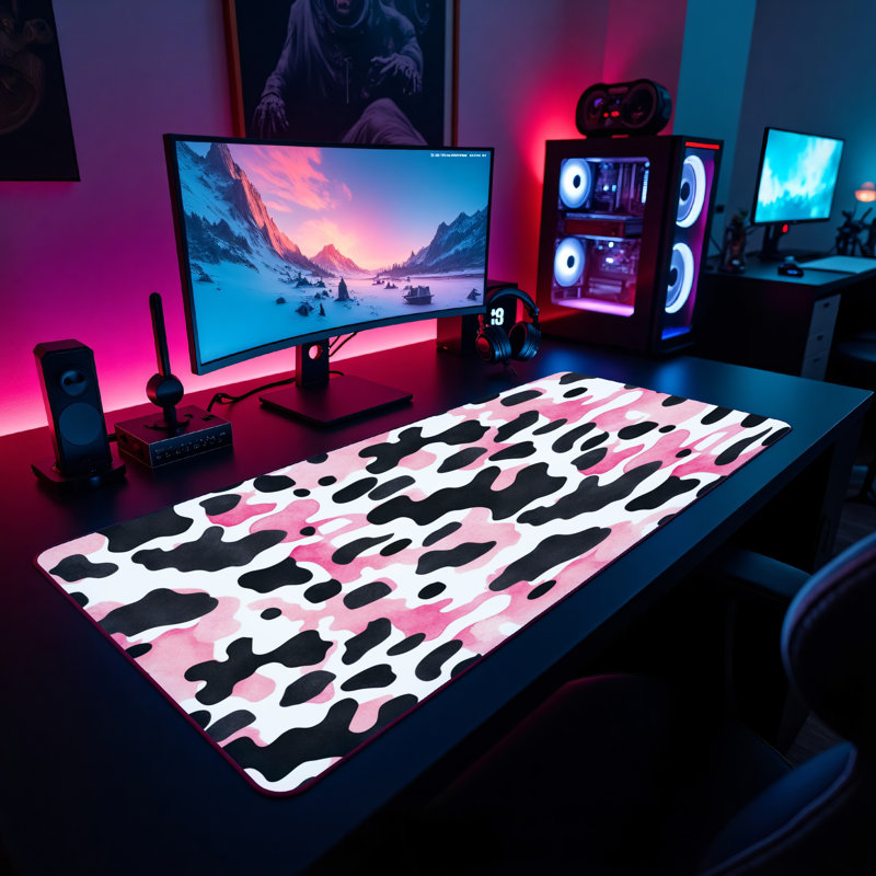 Polyester Desk Pad, 31.5x15.5