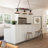 3-Light Billiard Pendant Light with Smoked Glass Shades
