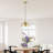 Ithel 1 - Light Gold Pendant