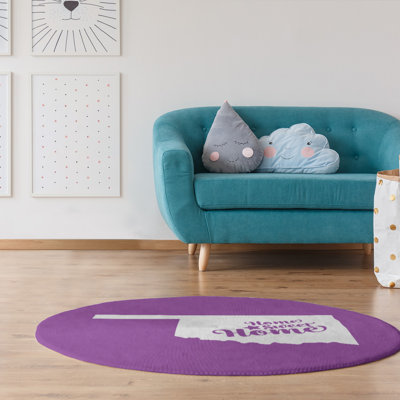 Tapis en poly-chenille en poly oklahoma city home