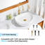 Lavabo vasque en céramique 20 po Modern-109363811
