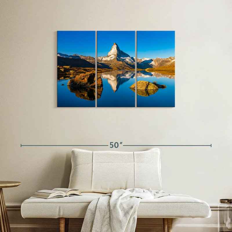 Alvord Matterhorn Reflection, H 24 po x l 38 po