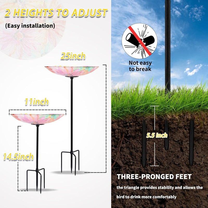 Camia Birdbath