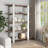 Tansy 62.4"H Wood Display Bookshelf