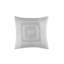 Édredon 3 pièces gris / simple avec agrafe, coussin décoratif, taie décorative, gris, lavable et lavable à la machine-121325263