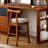 Makeup Vanity with mirror,3 drawers,1 chair
