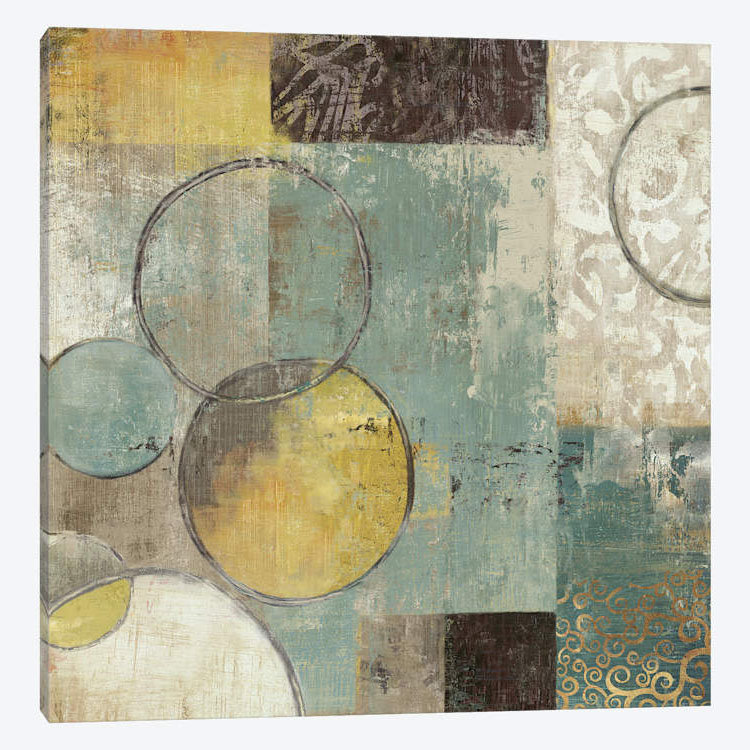« tranquillité d’esprit i », impression sur toile, H 12 po x l 12 po x P 0,75 po, Toile tendue, Pas de tapis