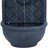 Lutterworth Weather-Resistant Polystone Solar Wall Water Fountain with Battery Backup - Lead-724336758