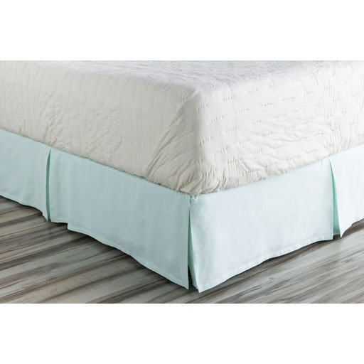 Anniston Tailored Bed Skirt, California King, Blue