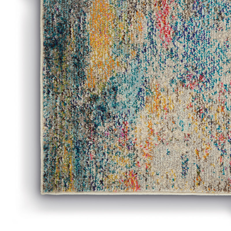 Oriental Indoor Rug, Rectangle 3'11" x 5'11"