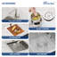 Évier de cuisine station de travail encastrable en acier inoxydable de calibre 16 avec robinet escamotable à montage sur le comptoir L 15 po x l 20 po-122534112-130488880