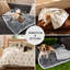 Jeté de lit imperméable pour petits chiens et chats, housse réversible imprimée en molleton Sherpa-126184828-126282273