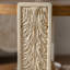 Table basse en bois sculpté, table de bout rétro avec rangement double couche, petite table d'appoint pour le salon, table de chevet de style palais pour les petits espaces