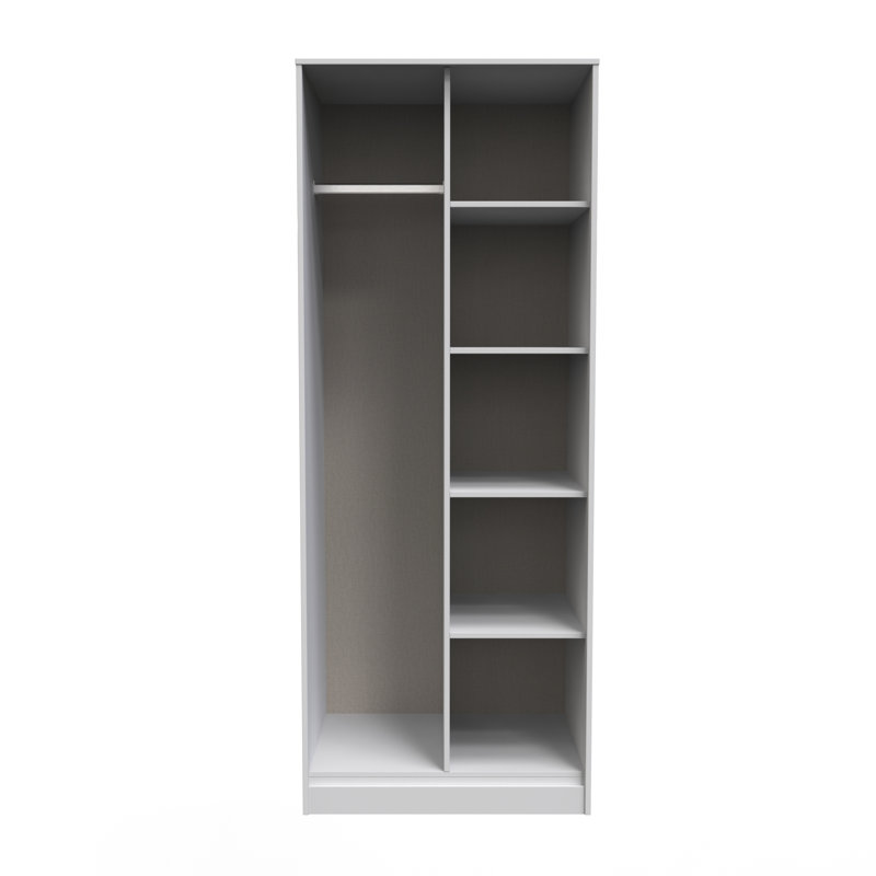 Turah Open Wardrobe , Grey Matt