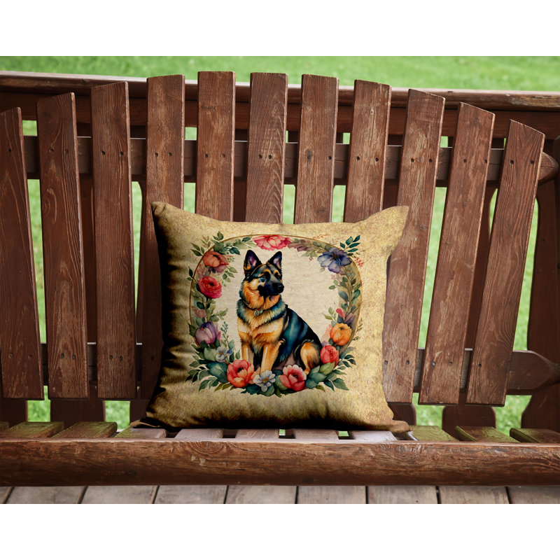  Polyester Indoor/Outdoor Throw Pillow, 14" H x 14" W x 3" D