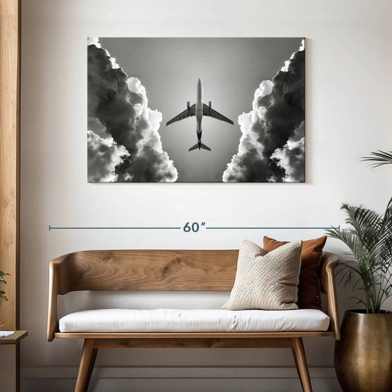 Mehar Plane, 30" H x 45" W