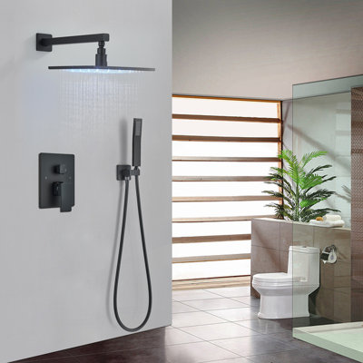 Complete Shower System with Rough in-Valve