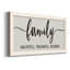«Family Grateful», art textuel sur toile-615247788