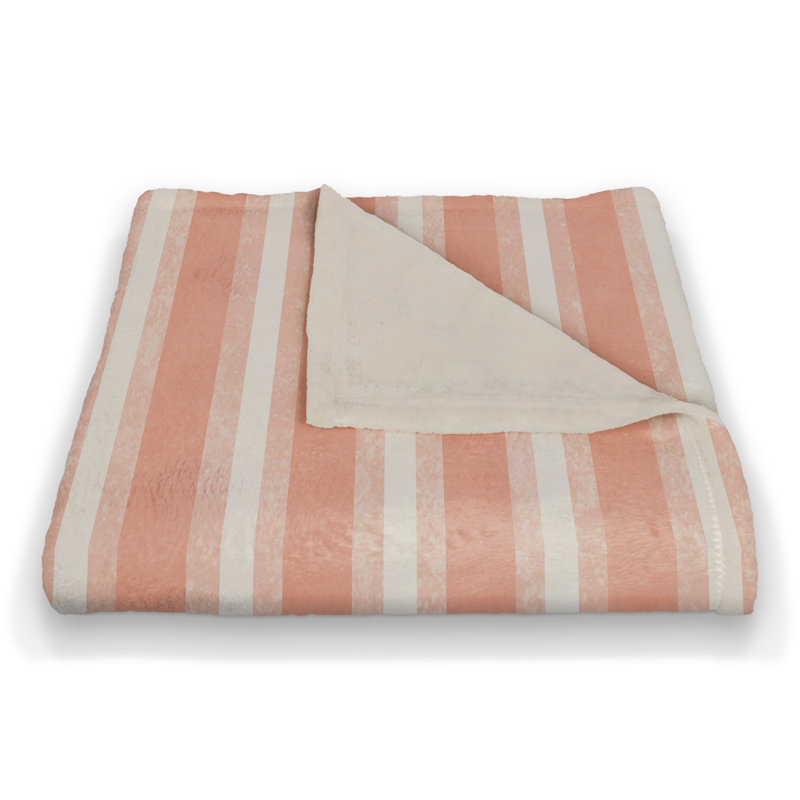Hand Woven Throw Blanket, Orange