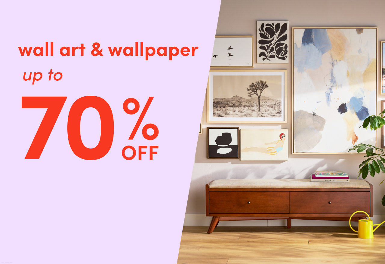 wall art & wallpaper clearance