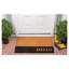 Abhilasha Non-Slip Striped Outdoor Doormat-1801275226