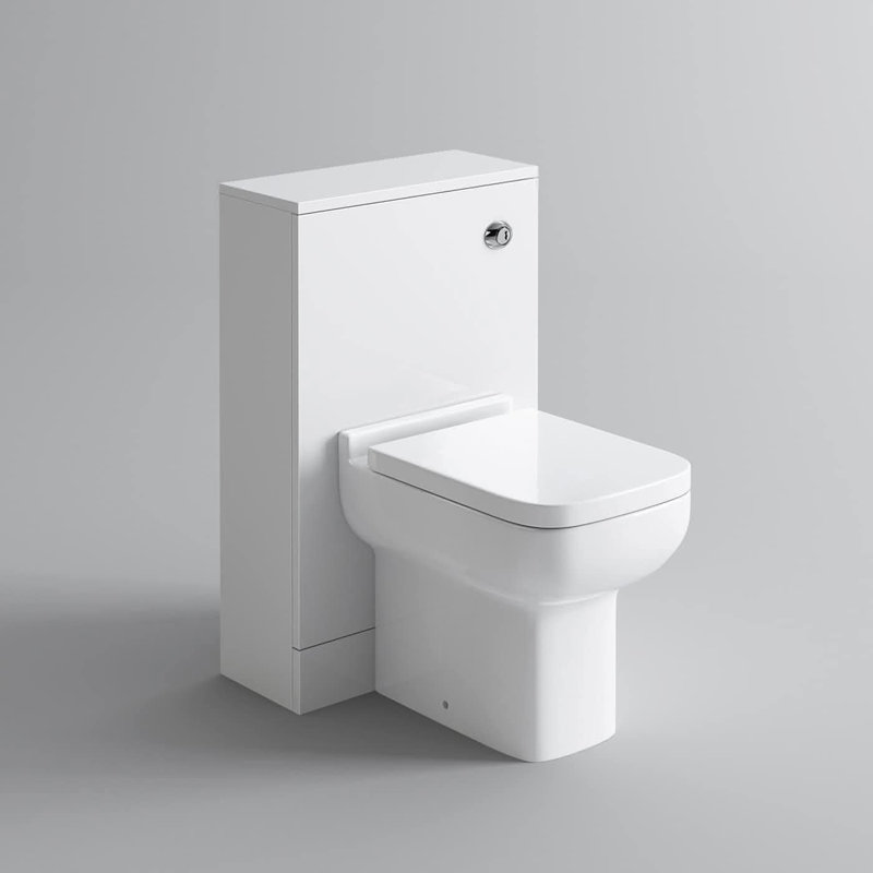 iBathUK Avon/Trent 500mm WC Unit, White