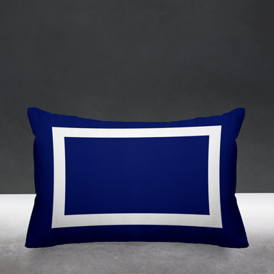 Luella Geometric Outdoor Reversible Throw Pillow