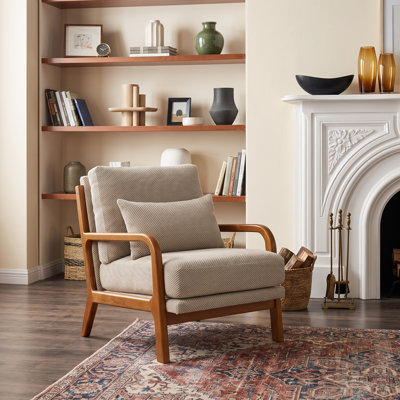 Chaise d'appoint Nubwood Mid Century Modern