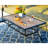 Salem 6 - Person Patio Dining Set with Rectangular Table , Cushions Included