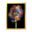 «Blooming Multicolor Fractal Flower», art mural moderne sur toile-104568134-104568133