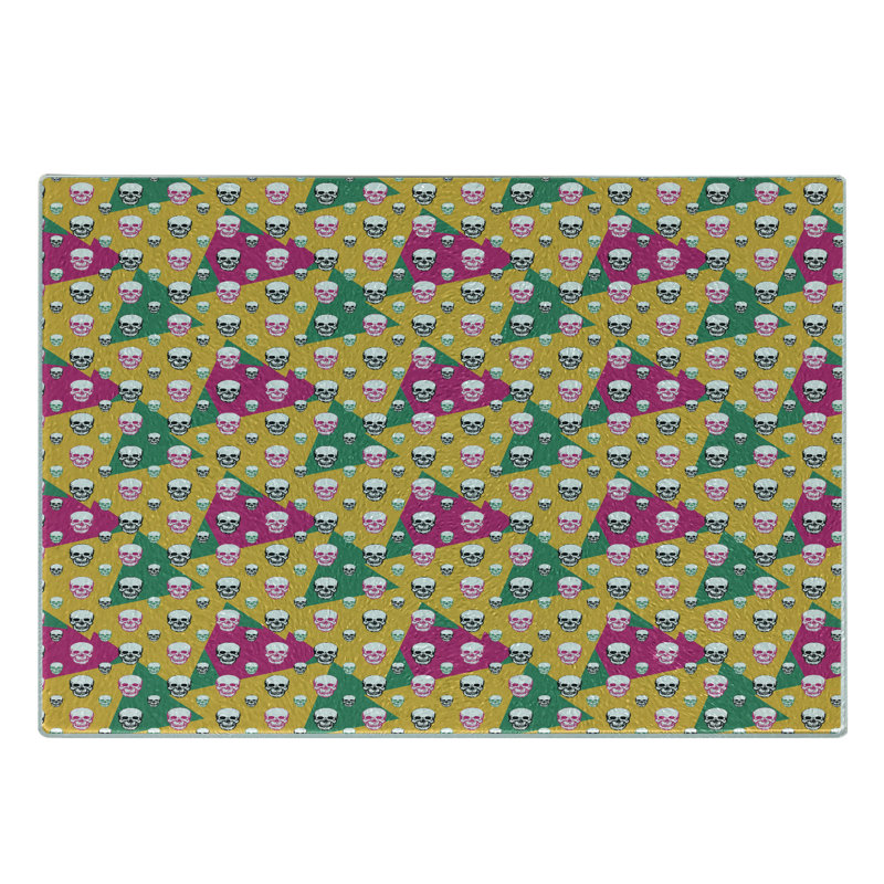 Planche à découper en verre trempé Ambesonne