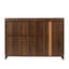 Armoire de rangement autoportante pour les bouteilles, le vin, etc.