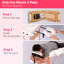 Table de massage Table de massage portative Lit de cils avec étui de transport