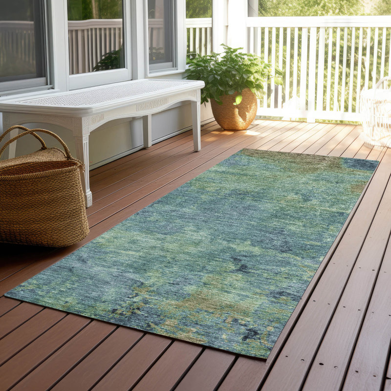 Christain Outdoor Rug, Runner 2'3" x 7'6"