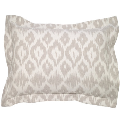 Annapolis Diamond Jacquard Cotton Sham with Envelope Closure