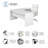 Echo 2 Piece Computer Desk Office Set-97089085